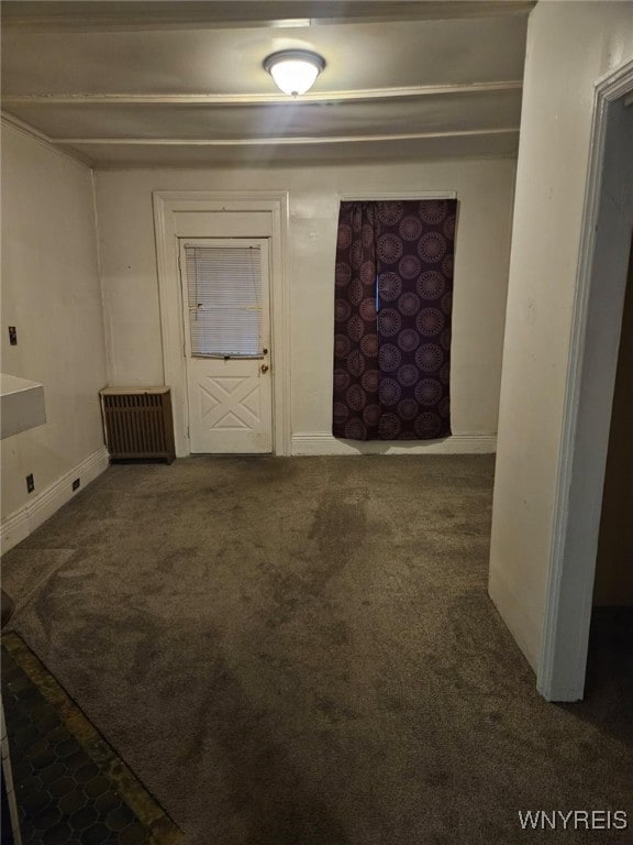 184 Goundry St, North Tonawanda, NY 14120 - foyer featuring carpet flooring