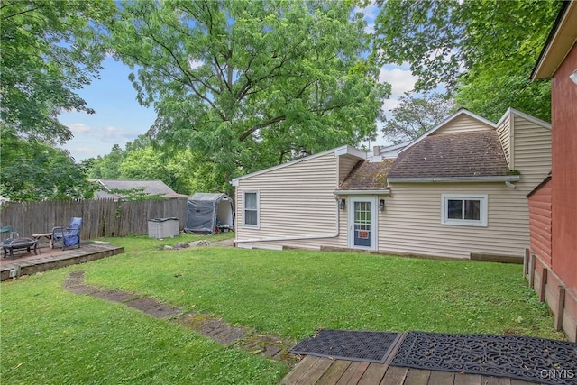 217 Melrose Ave, Camillus, NY 13219 - view of yard featuring an outdoor fire pit and a patio