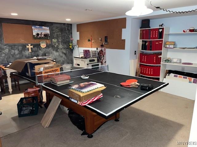 208 Angle Rd, West Seneca, NY 14224 - rec room featuring recessed lighting