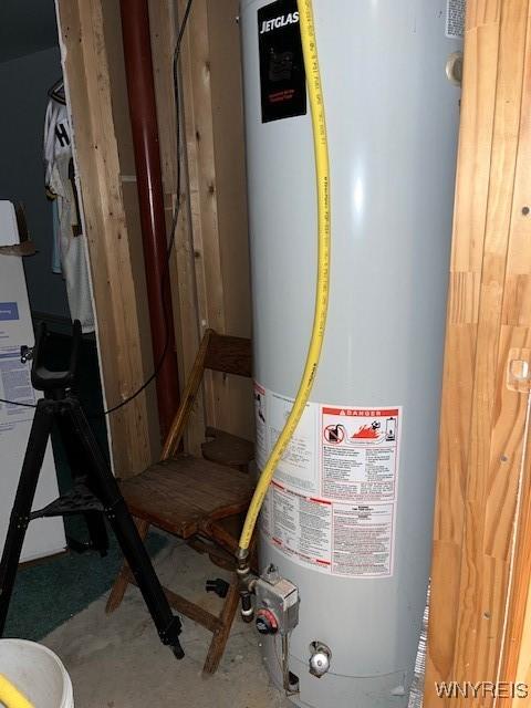 208 Angle Rd, West Seneca, NY 14224 - utilities with gas water heater