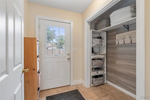 37 Augustus St, Auburn, NY 13021 - mudroom with light tile patterned floors and baseboards