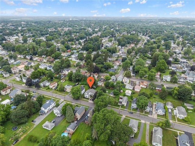 37 Augustus St, Auburn, NY 13021 - aerial overview of property's location featuring nearby suburban area