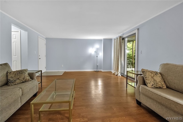 145 Charter Oaks Dr Unit 2, Amherst, NY 14228 - living area with wood finished floors and baseboards