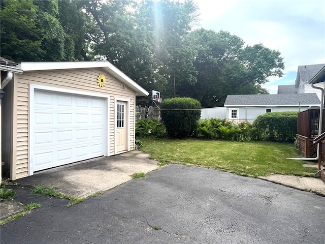 73 Platt St, Hornell, NY 14843 - garage with driveway