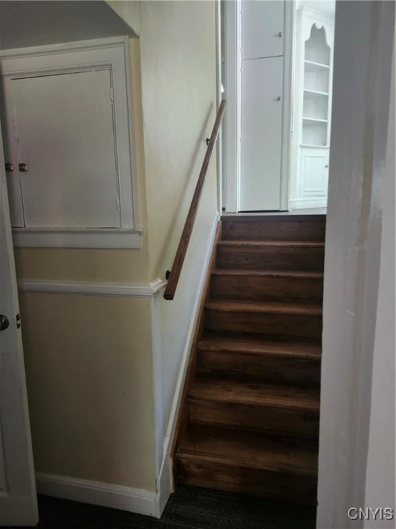 127 Austin Ave, Syracuse, NY 13207 - stairs featuring baseboards