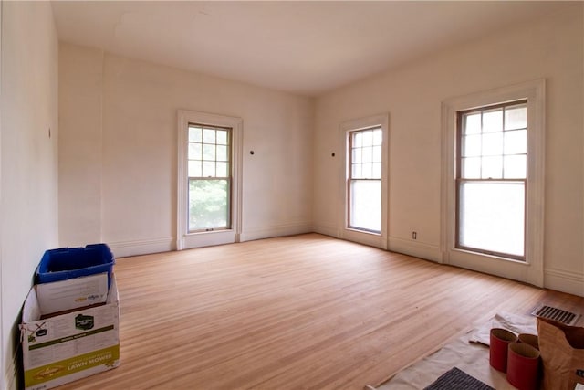 27 E Main St, Sodus, NY 14551 - unfurnished room with light wood-type flooring and baseboards