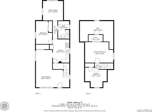101 Barnsdale Ave, West Seneca, NY 14224 - view of floor plan / room layout
