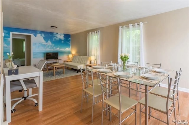 1968 Mackenna Ave, Niagara Falls, NY 14303 - dining space featuring wood finished floors and a desk