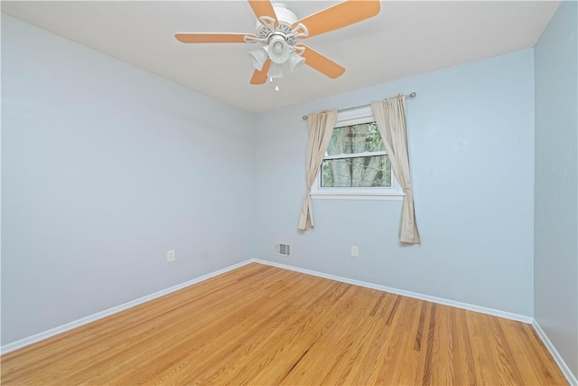99 Dorian Ln, Greece, NY 14626 - spare room with light wood finished floors and a ceiling fan