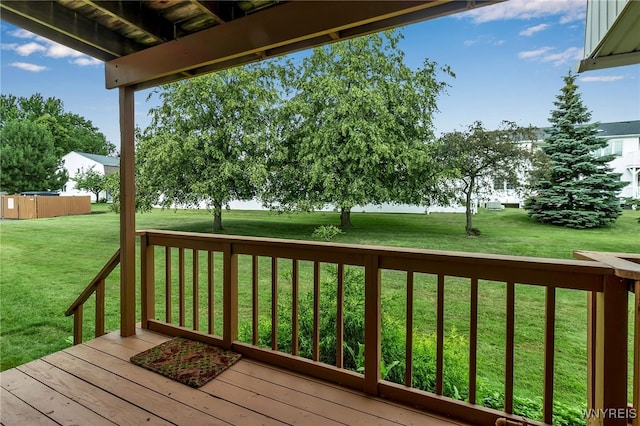 3 Keph Dr Unit 3, Amherst, NY 14228 - deck with a yard