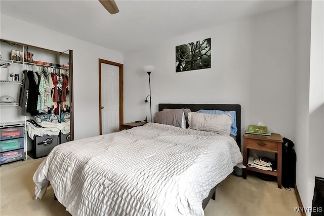 3 Keph Dr Unit 3, Amherst, NY 14228 - carpeted bedroom with a closet and a ceiling fan