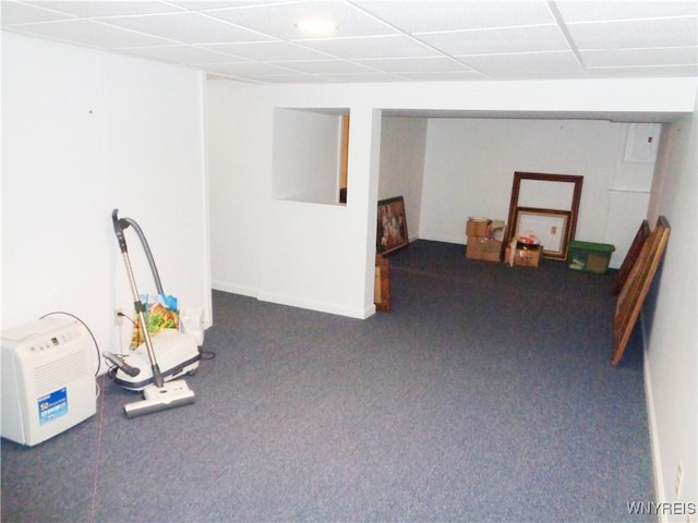 4315 Twilight Ln, Hamburg, NY 14075 - finished basement featuring carpet and a drop ceiling