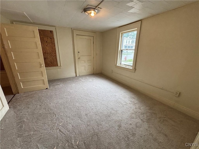 1011 Carbon St Unit 2, Syracuse, NY 13208 - unfurnished bedroom with carpet and baseboards