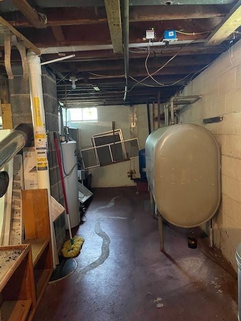 1571 State Highway 7, Afton, NY 13730 - basement featuring heating fuel and water heater