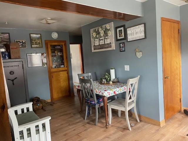 1571 State Highway 7, Afton, NY 13730 - dining space with light wood finished floors and baseboards