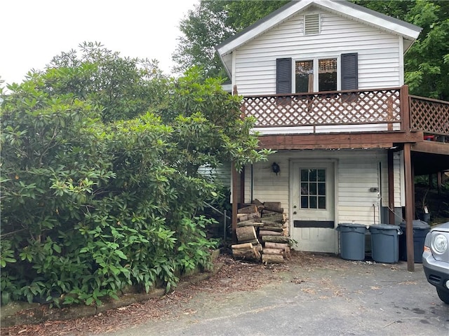 1571 State Highway 7, Afton, NY 13730 - view of front of property with a deck