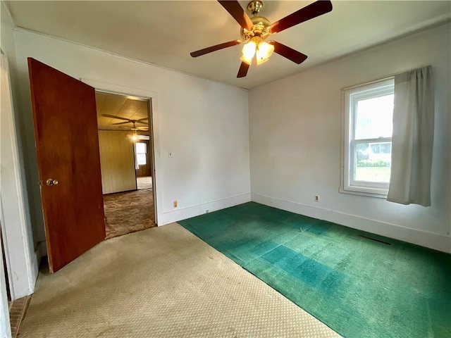 27 Chestnut Ave, North Dansville, NY 14437 - carpeted spare room with healthy amount of natural light and a ceiling fan