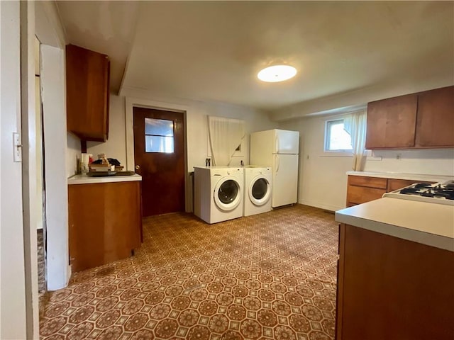 27 Chestnut Ave, North Dansville, NY 14437 - washroom with washer and dryer