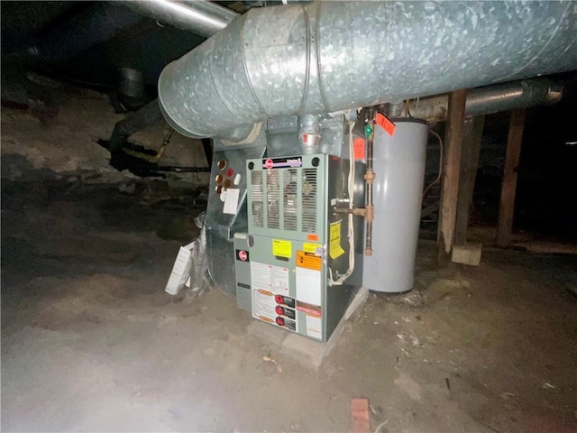 27 Chestnut Ave, North Dansville, NY 14437 - utilities featuring gas water heater