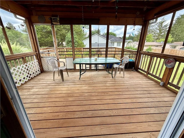 5 Riverside Ave, Oneonta, NY 13820 - sunroom / solarium featuring outdoor dining area