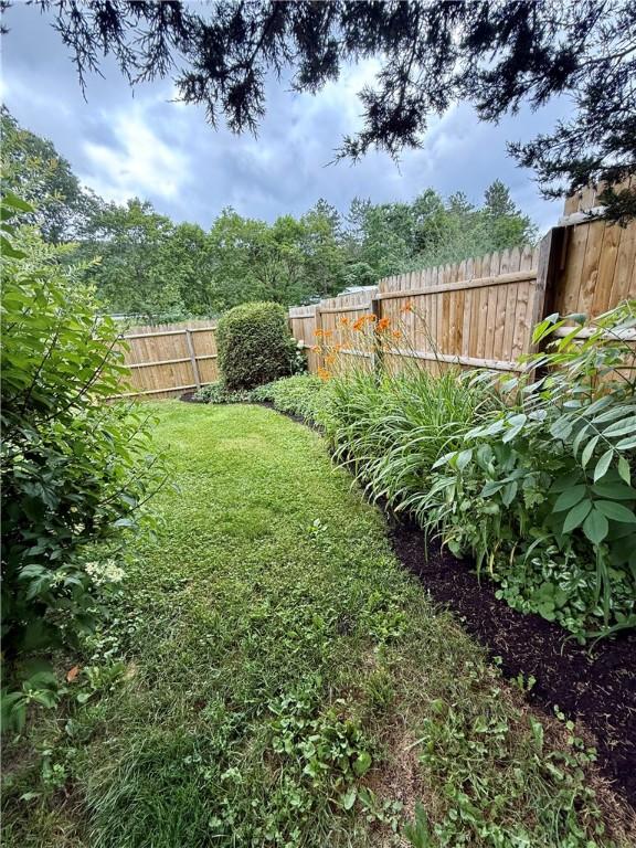 5 Riverside Ave, Oneonta, NY 13820 - view of fenced backyard