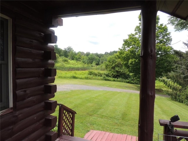 751 County Rd 17, Bainbridge, NY 13733 - view of green lawn