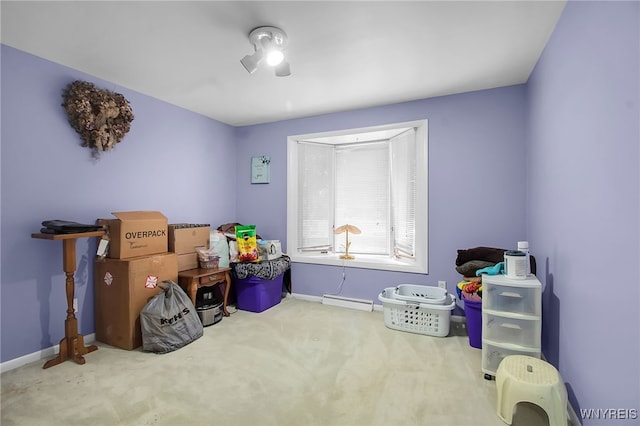 3410 Bullis Rd, Elma, NY 14059 - storage room featuring a baseboard radiator
