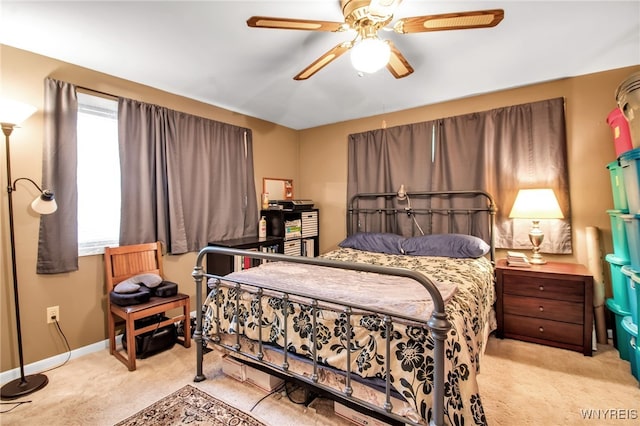 3410 Bullis Rd, Elma, NY 14059 - carpeted bedroom with a ceiling fan and baseboards