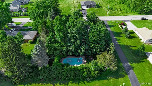 3410 Bullis Rd, Elma, NY 14059 - aerial view of residential area featuring a pool area