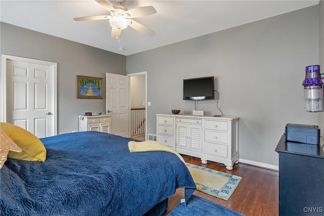 115 Shire Way, Camillus, NY 13031 - bedroom featuring wood finished floors and ceiling fan