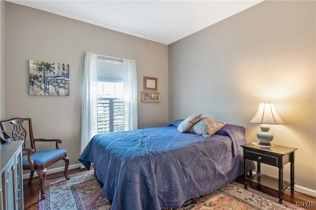 115 Shire Way, Camillus, NY 13031 - bedroom featuring baseboards and wood finished floors