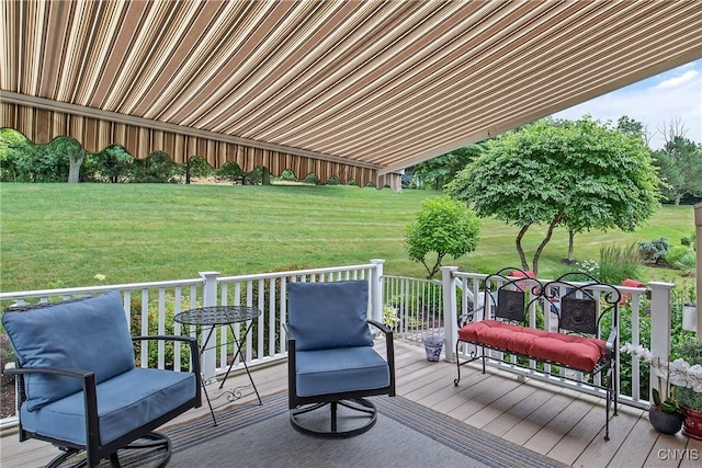 115 Shire Way, Camillus, NY 13031 - wooden deck with a yard