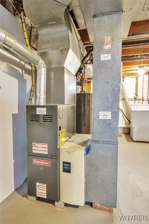 150 S Union Rd Unit 123, Amherst, NY 14221 - utility room with washer / dryer