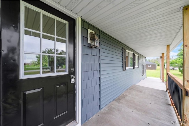 10655 Millers Rd, Yates, NY 14098 - entrance to property with a porch