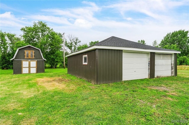 10655 Millers Rd, Yates, NY 14098 - view of detached garage