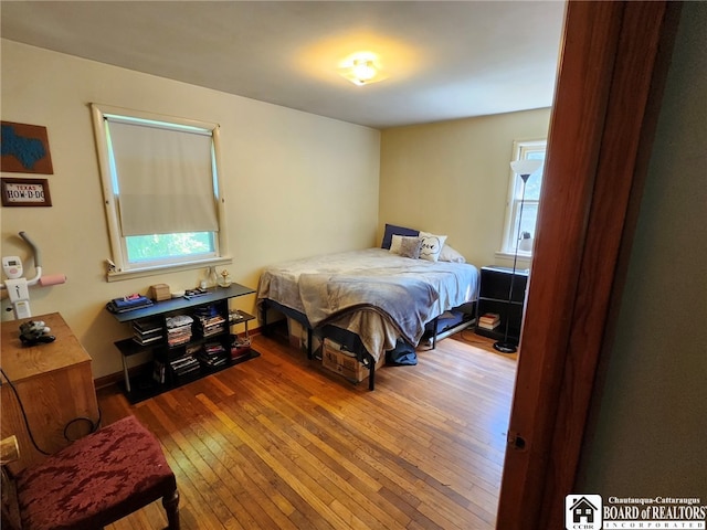 960 Peterson Rd, Carroll, NY 14738 - bedroom featuring hardwood / wood-style floors