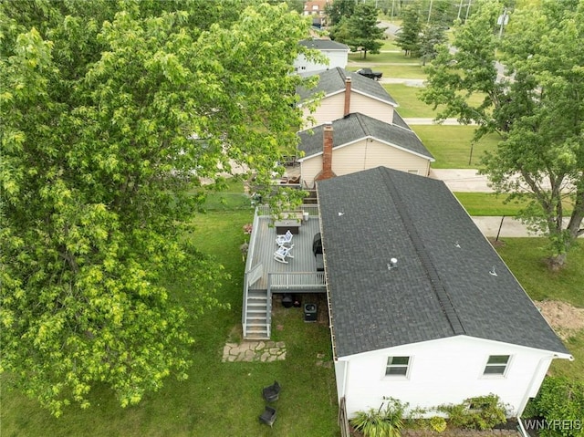 1218 Baseline Rd, Grand Island, NY 14072 - view from above of property