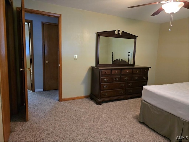 4777 Glencrest Ave, Clay, NY 13088 - carpeted bedroom featuring baseboards and ceiling fan