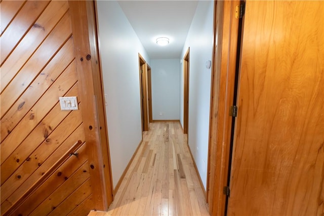 817 Flax Island Rd, Otego, NY 13825 - corridor featuring light wood-style flooring and baseboards