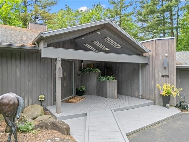 823 Skylane, Union, NY 13760 - exterior space with a chimney