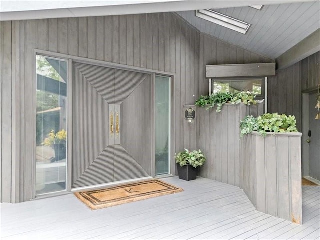 823 Skylane, Union, NY 13760 - entrance to property with a deck