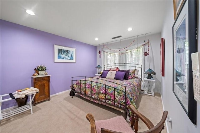 823 Skylane, Union, NY 13760 - carpeted bedroom featuring recessed lighting and baseboards