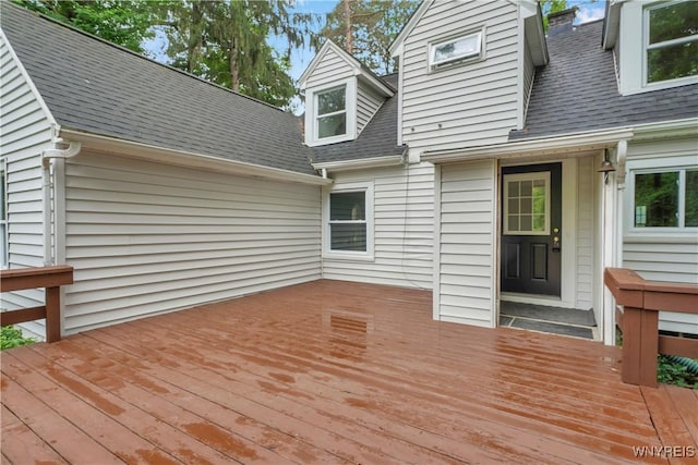 7709 Olean Rd, Holland, NY 14080 - view of wooden deck