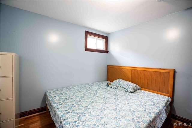 14 Phyllis Ave, Buffalo, NY 14215 - bedroom featuring dark wood-style floors and baseboards