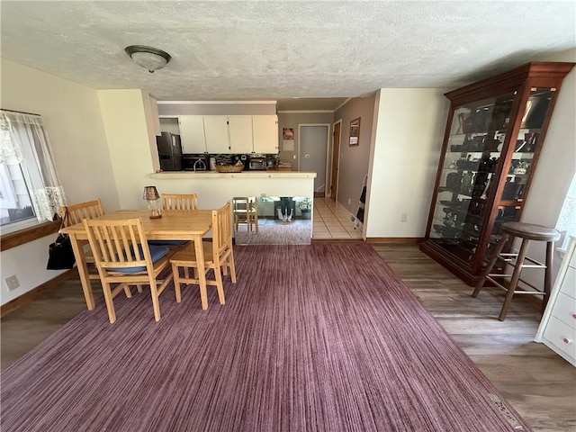 5 Breen St, Mount Morris, NY 14510 - dining room featuring a textured ceiling and plenty of natural light