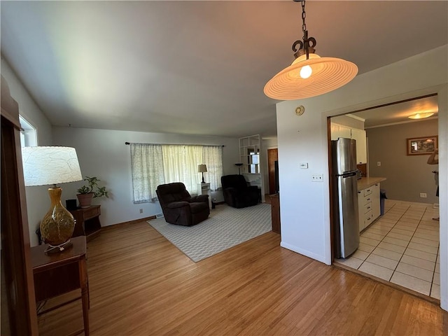 5 Breen St, Mount Morris, NY 14510 - living room featuring light wood finished floors