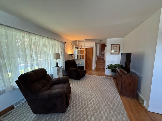 5 Breen St, Mount Morris, NY 14510 - living area with wood finished floors and baseboards