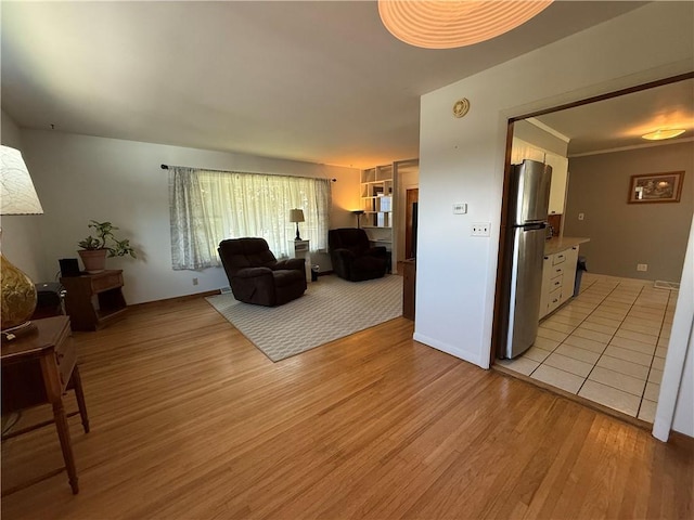 5 Breen St, Mount Morris, NY 14510 - living area with light wood-style flooring