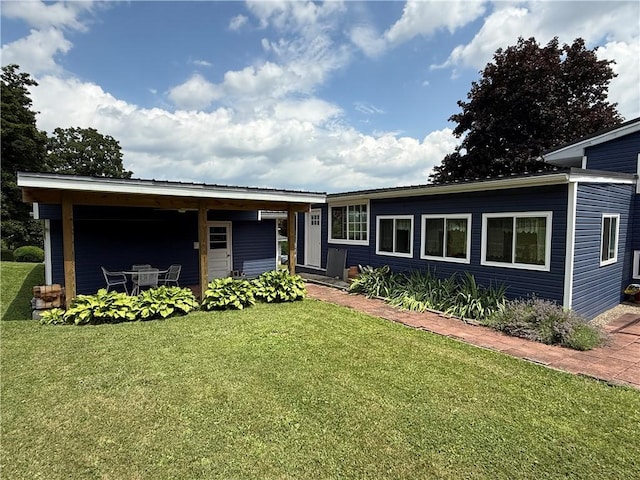 5 Breen St, Mount Morris, NY 14510 - ranch-style house with a front lawn