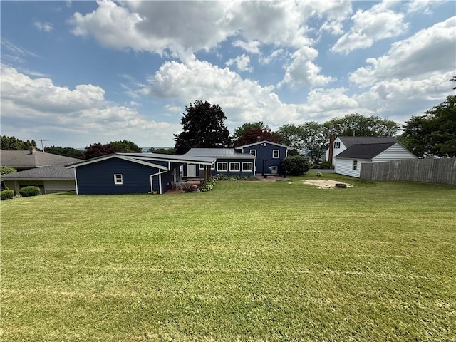 5 Breen St, Mount Morris, NY 14510 - view of yard